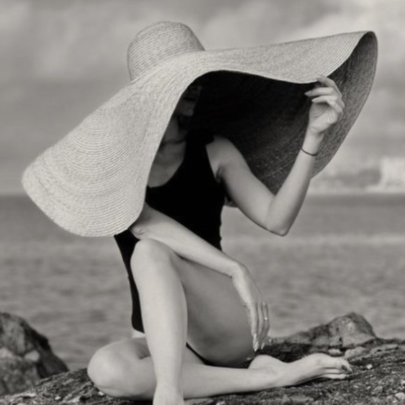 PANMILLI XXL WIDE BRIM STRAW HAT - Picture 12 of 15